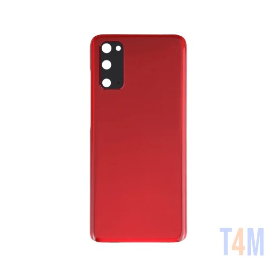 Back Cover+Camera Lens Samsung Galaxy S20/G980 Red